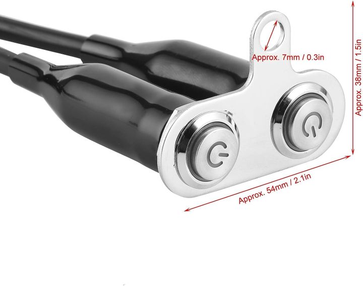 16mm%20Motorcycle%20Handlebar%20Switch%20Waterproof%20Led%20Stainless%20Steel%20Metal%20Push%20Button%20Switch%20-%20Image%204
