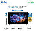 Haier 65 Inch Mini LED 4K UHD Google TV (H65M80FUX) with Free Delivery & Installation. 