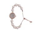 New Japanese and Korean Style in Women's Special-Interest Design Elegant Pearl Watch Creative Drawstring Student's Watch Personalized Bracelet Watch. 