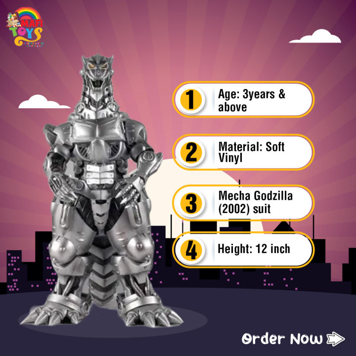 Mecha%20Godzilla%20Action%20Figure%20Movie%20Model%20Mechagodzilla%20Figma%2012%20Inch%20PVC%20Dinosaur%20Doll%20Children%20Toys%20-%20Image%204