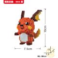 Pokemon Building Blocks Animal Model DIY Assembled Cartoon Anime Pikachu Mini Action Figures Educational Game Children Toys Gift. 