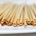 100Pcs Party Bar Accessories 20cm Wheat Drinking Straws Disposable Eco-Friendly Environmentally Straws Natural Portable Degradable Straws Bar. 