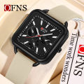 OFNS Business and Leisure Quartz Multi functional Timing Watch Waterproof Night Light Women's Watch NS7503-3.