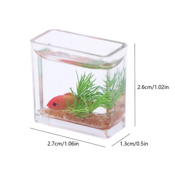 1Pc%201:12%20Dollhouse%20Miniature%20Fish%20Tank%20Simulation%20Aquarium%20Home%20Decor%20Toy%20Doll%20House%20Accessories%20-%20Image%206