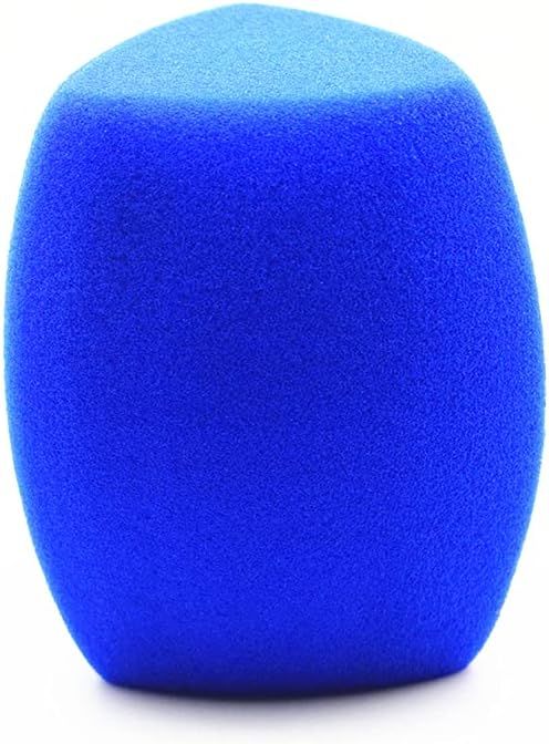 Saidbuds%20Foam%20Microphone%20Windscreen%20Large%20Mic%20Foam%20Cover%20Windshields%20for%20Handheld%20Interview%20Microphone(Blue)%20-%20Image%202