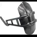 Universal Motorcycle Rear Wheel Cover one clam Tyre Guard Mudguard And Bracket Set. 