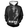 Boys Girls Long Sleeve Sweatshirts Men Women The Last of Us Print Hoodies Streetwear Plus Size Children's Clothing Hooded. 