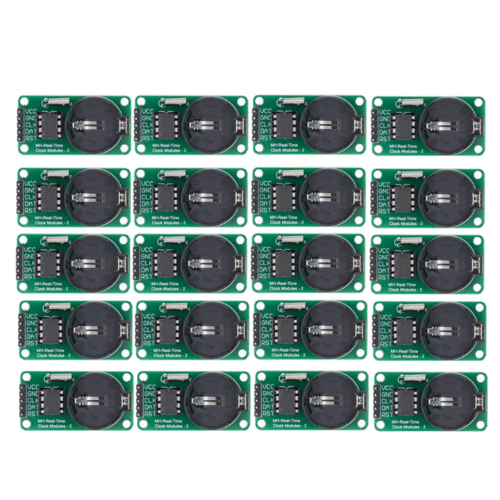 DS1302 Real Time Clock Module Without CR2032 Battery Timing Electronic Components 20Pcs/Set