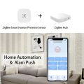 Wifi Presence Motion Sensor Human Motion Sensor with Luminance/Distance Detection 5/110/220V Tuya Smart Life Home Automation. 