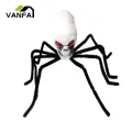 Poseable Spider Prop for Halloween Realistic Halloween Spider Decoration for Haunted House Flexible Spooky Skull Head Spider Ornament Perfect for Festive Season Buy Halloween Skull Head Spider. 