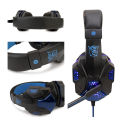 LED Light Wired Gaming Headphones With Microphone Noise-cancelling Gamer Headset for PC Computer Laptop PS4 PS5 Xbox. 