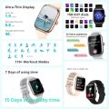 COLMI C61 Smartwatch 1.9 Inch Full Screen Bluetooth Calling Heart Rate Sleep Monitor 100 Sport Models Smart Watch For Men Women.