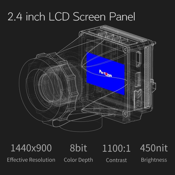 PortKeys%20LEYE%20III%204K%20SDI%20Portable%20Electronic%20Viewfinder%20with%20Battery%20Plate%202.4%20Inch%20LCD%203D%20LUT%20EVF%20Screen%20Adjustable%20Diopter%20-%20Image%204