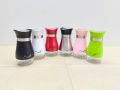1 Pcs Glass Storage Container Jars with Steel Plated at the Outer Layer with Lid (Steel),Sugar Jar, Salt Jar,Vinegar Tea Pepper Oil Spice Jar Or Pot..