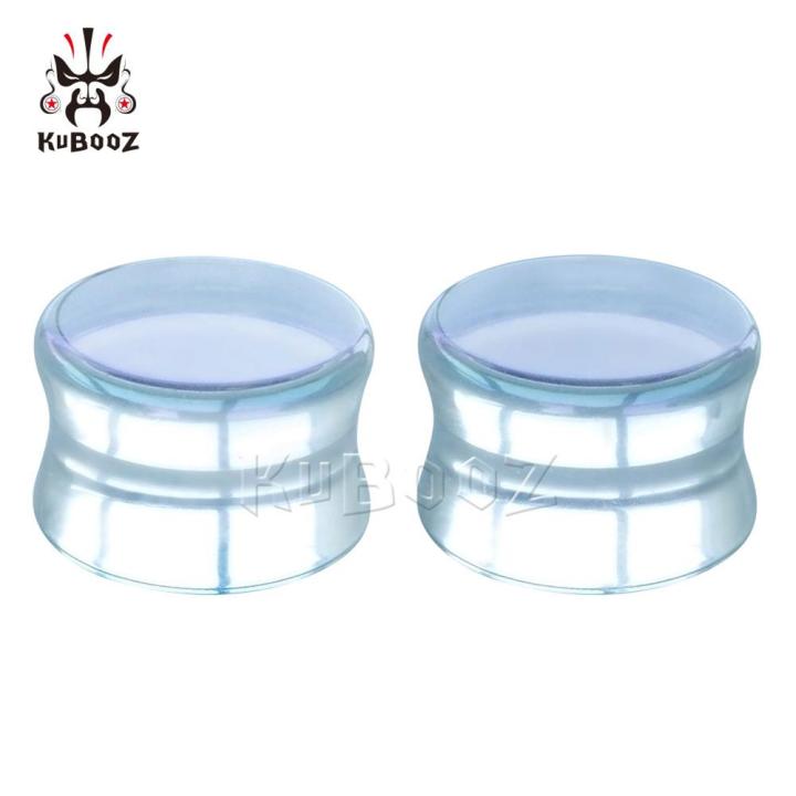 KUBOOZ%20Fashion%20Transparent%20Glass%20Colorful%20Ear%20Piercing%20Plugs%20Gauges%20Expanders%20Body%20Jewelry%20Earring%20Tunnels%20Stretchers%202PCS%20-%20Image%207