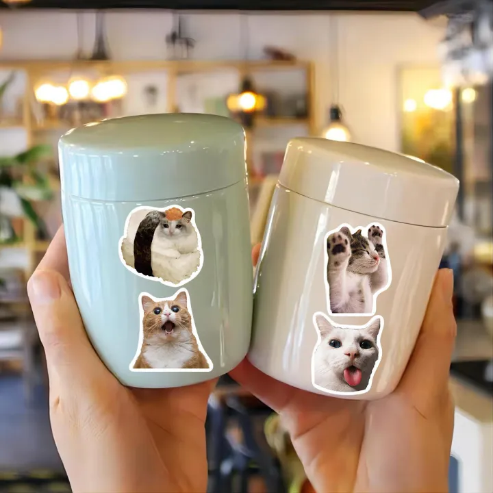 50Pcs%20Cute%20Cartoon%20Cat%20Stickers%20Funny%20Cat%20Memes%20Graffiti%20Stickers%20for%20Teens%20Adults%20Kids%20Waterproof%20Vinyl%20Stickers%20for%20Laptop%20Phone%20Guitar%20Water%20Bottles%20Luggage%20-%20Image%208