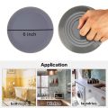 2 Pack Bathtub Stopper, 6 Inches Large Silicone Tub Stopper, Flat Suction Drain Covers, Bath Plug for Tub, Kitchens, Bathrooms and Laundry(Gray). 