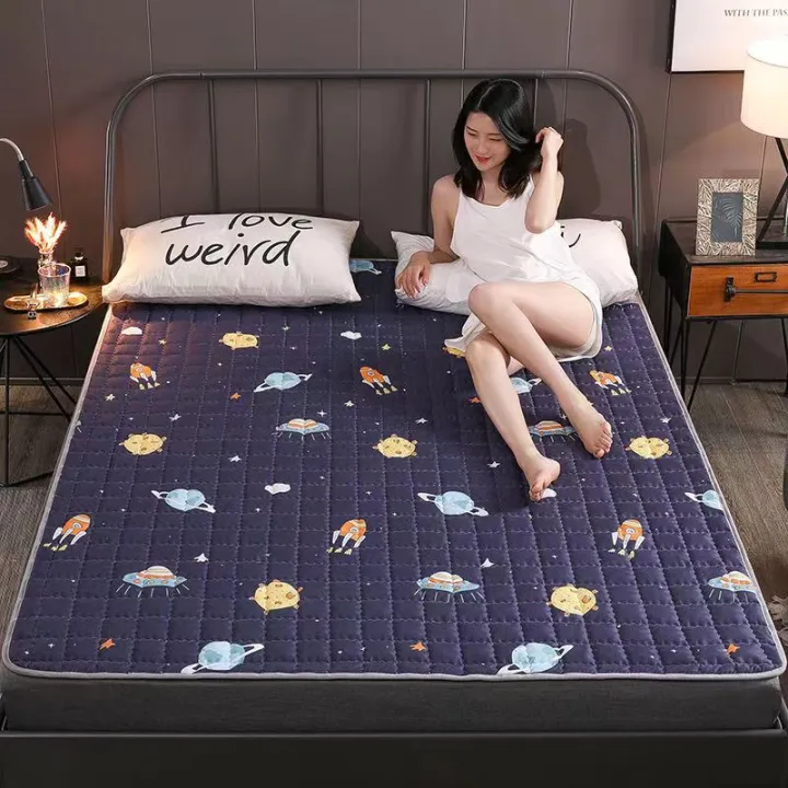 The%20manufacturer%20supplies%20mattress%20upholstered%201.8m%20mattress%20double%20home%20protection%20mattress%20thin%20cushion%20non-slip%20-%20Image%202