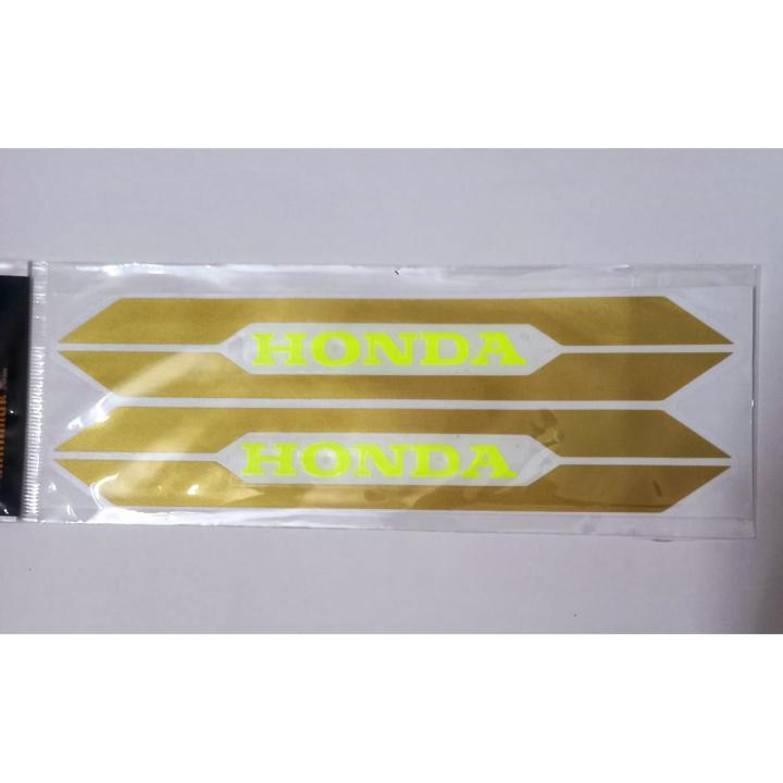 Fork sticker for motorcycle Honda Bike