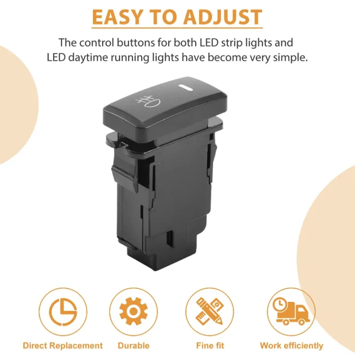 Auto%20Retrofit%20Switch%20Waterproof%20Toggle%20Switch%20Fog%20Lamp%20Switch%20With%204%20Line%20For%20Toyota%20Lexus%20White%20Light%20-%20Image%202