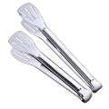 Precision and Style Combined: Stainless Steel Cooking Tong Clip Clamp - The Ultimate Accessory for Salad Serving and BBQ Mastery..
