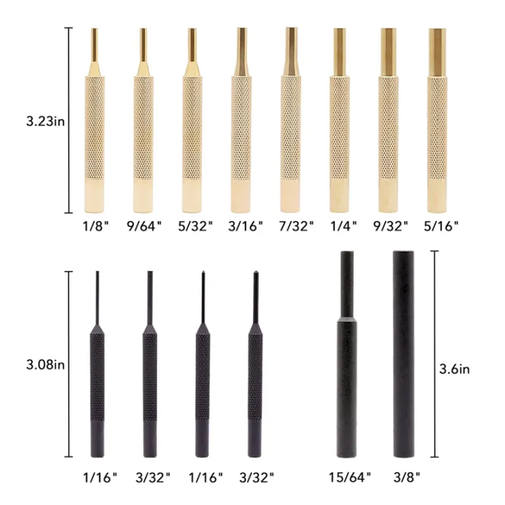 Professional%20Roll%20Pin%20Punch%20Set%20&%20Hammer%20Accessories%20with%20Brass,%20Steel,%20Plastic%20Punches%20and%20Interchangeable%20Hammer%20Head%20-%20Image%202
