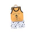 Summer Kids Clothes Children Clothing Baby Boy Set Toddler Baby Girls Clothing Set Cotton Cartoon T-shirts+Shorts for 1 2 3 4Y. 