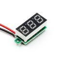 0.28 Inch 2.5V-40V Mini Digital Voltmeter Voltage Tester Meter LED Screen Electronic Parts Accessories Digital Voltmeter. 
