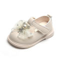 New one-year-old baby girl, princess shoes, autumn foreign atmosphere, baby soft-soled toddler shoes, children's Korean version of single shoes, leather shoes 2-3, spring 1. 