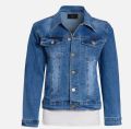Girls Denim Jacket Denim Blue Jean Jacket.