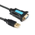 USB to RS232 female serial data cable 9-pin RS232 USB cable for electronic display electronic scale extension RS232 cable.
