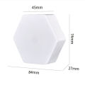 Rgb Led Hexagon Wall Lamp Quantum Touch Sensor Night Diy Led Honeycomb Lamp Bar Party Decoration Atmosphere. 