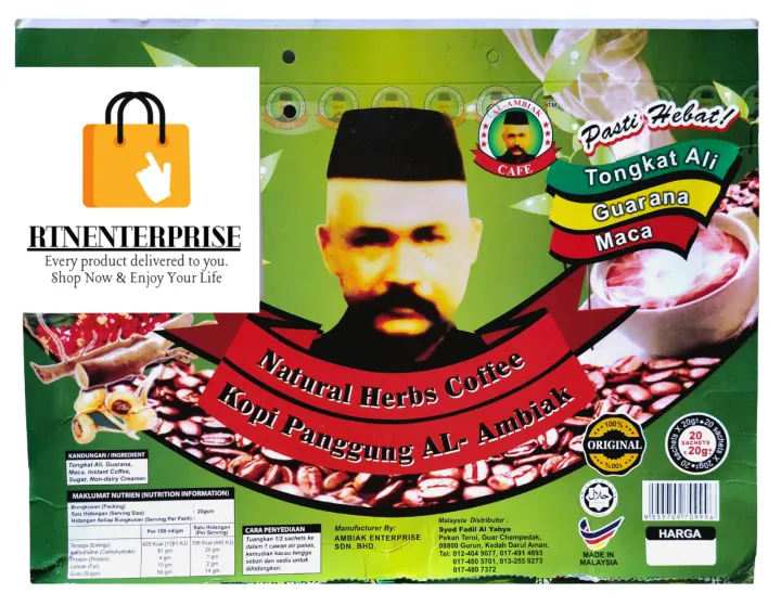 Natural%20Herbs%20Coffee%20Kopi%20Pangung%20Al-Ambiak%20%7C%20Tongkat%20Ali,%20Guarana%20&%20Maca%20%7C%2020g%20Sachet%20-%20Image%204