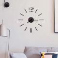 Clock Mirror Wall Stickers Fashion Living Room Watch DIY Home Decoration Clocks Sticker reloj de pared 2023 New 3D Wall.
