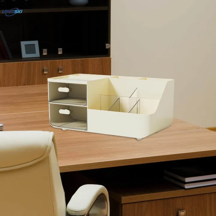 Desktop%20Organizer%20Accessories%20Stationery%20Holder%20with%20Drawer%20Storage%20Shelf%20-%20Image%202
