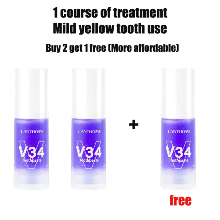 V34%20Smile%20Kit%20Purple%20Whitening%20Toothpaste%20Reduce%20Yellowing%20Removal%20Plaque%20Stain%20Fresh%20Breath%20Oral%20Care%20Teeth%20Whiten%20Toothpaste%20Loser%20Lione%20-%20Image%206