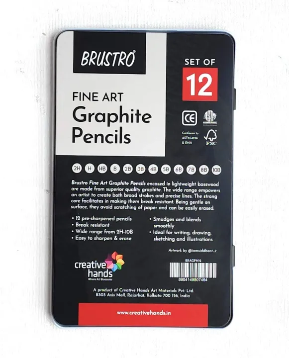 BRUSTRO%20Artists%20Fineart%20Graphite%20Pencil%20Set%20of%2012%20(10B-2H)%20with%20Elegant%20Tin%20Box%20-%20Image%205