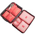 Cosyde 7Pcs/set Trip Luggage Organizer Clothes Finishing Kit Storage Bag Cosmetic Toiletrie Storage Bag Home Travel Accessories.