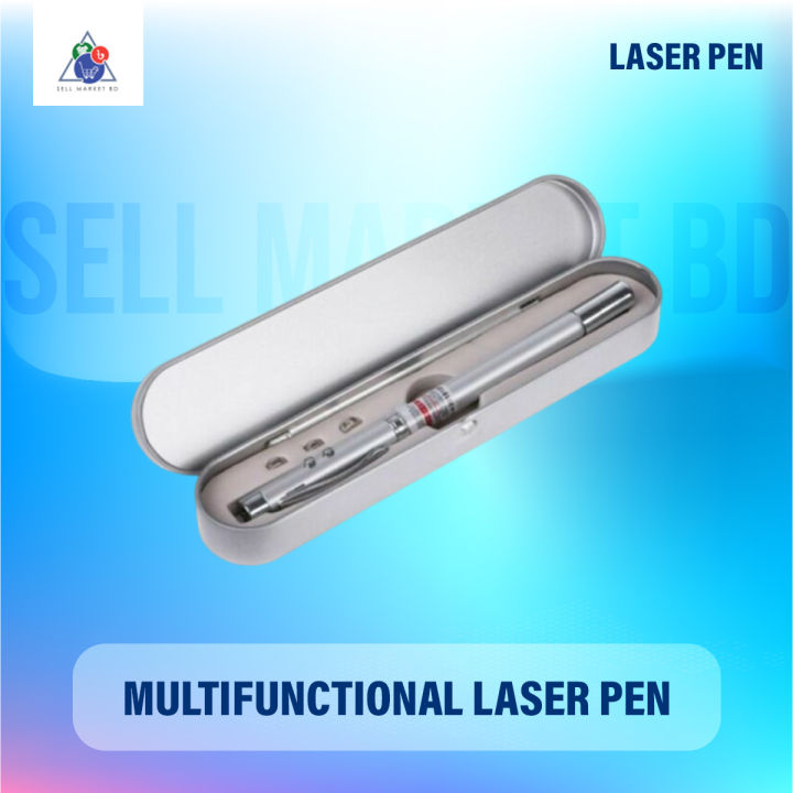 Laser Pen MULTI FUNCTION 4 in 1 Red Laser Pointer LED