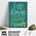 Self Love Is Everything - Motivational Wall Canvas For Home Decoration Wall Canvas Painting Canvas Art - WB2998 - Zoom Decor.