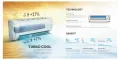Haier 2 Ton AquaCool Non-Inverter AC [HSU-24TurboAqua:(FIX)(Pro)] with Free Delivery. 