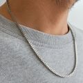 Titanium Stainless Steel Chain For Men. 