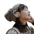 Lightweight Bluetoothcompatible Retro Headset Over-ear Vintage Headphone Folding. 
