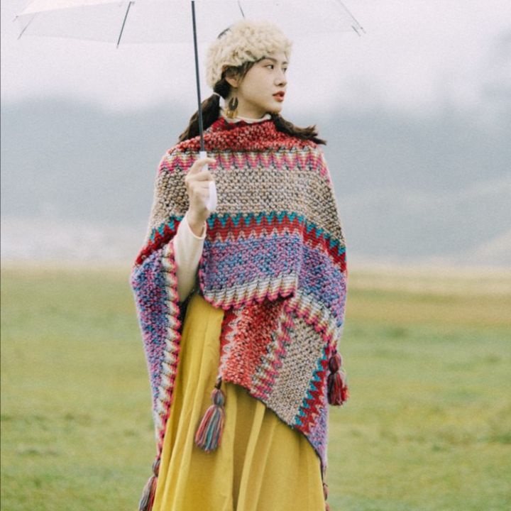 %E3%80%90Ying%20Has%20Everything%E3%80%91Ethnic%20Style%20Shawl%20Yulong%20Snow%20Mountain%20Knitted%20Cape%20Sun%20Protection%20Tibet%20Travel%20Shawl%20-%20Image%204