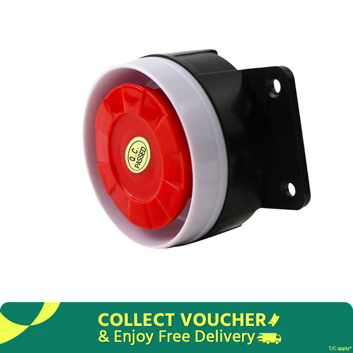 Motorcycle Electric Vehicle Anti-theft Device Special Horn 12V Alarm Horn 125dB Alarm Horn Microphone Siren