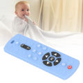 Baby Teething Toy, TV Remote Control Shape Safe Silicone Teething Toy for Infant for Travel. 