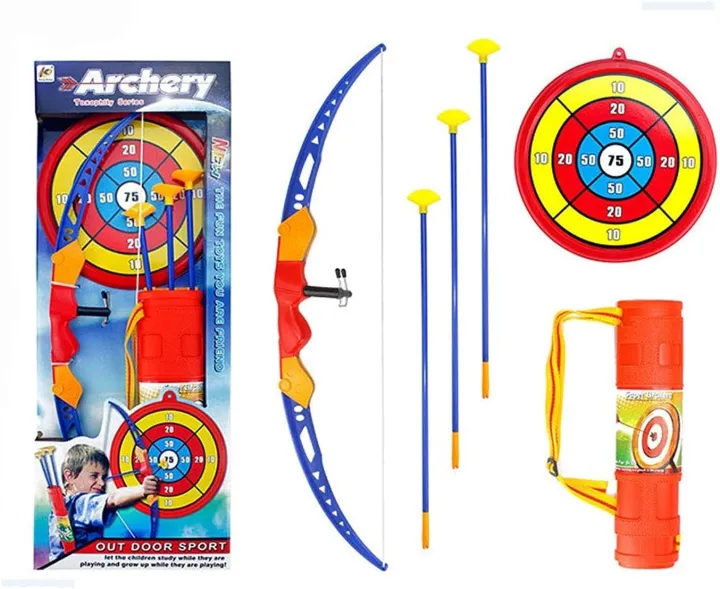 Bow%20and%20Arrow%20for%20Kids%20-%20Leser%20Light%20&%2013-inch%20Archery%20Bow%20with%203%20Suction%20Cups%20Arrows,%20Target,%20and%20Quiver%20-%20Practice%20Outdoor%20Toys%20for%20Children(BIG%20SIZE)%20-%20Image%202