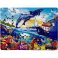 24 Piece Kids Jigsaw Puzzle Marine Set 8 x 10.8 Inch - Puzzle Toy For Kids. 
