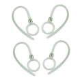 4 New White Earhooks for Motorola Flip HZ720 HX550 H17 H17Txt H19Txt H525 H520 Wireless Bluetooth Headset H-17 H17-Txt. 