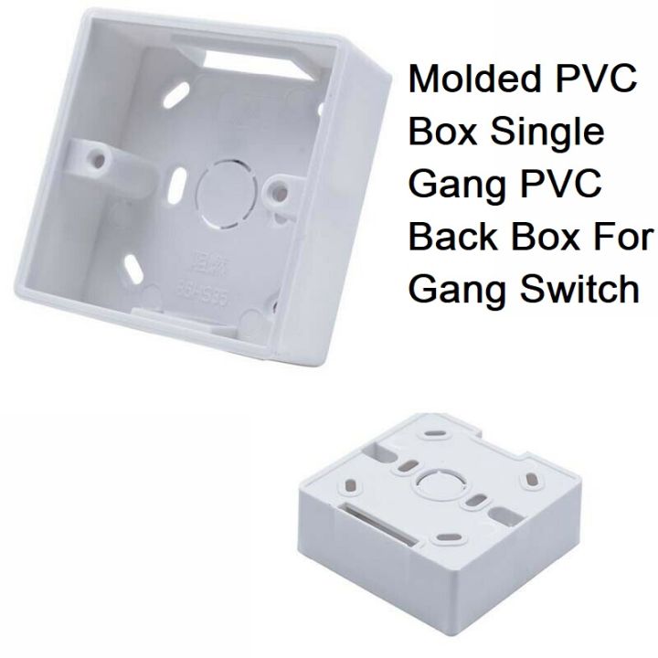 Molded%20PVC%20Box%20SINGLE%20Gang%20PVC%20Back%20Box%20For%20Gang%20Switches%20Gang%20Socket%2086x85x33mm%20Faceplate%20Wall%20Mount%20Switch%20Socket%20White%20PVC%20Deep%20Box%20-%20Image%202